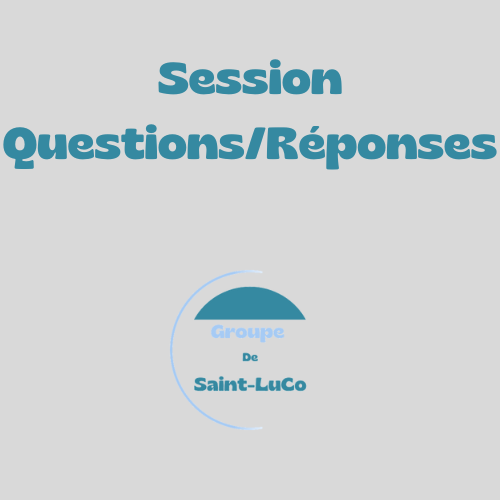 Logo - Session Questions/Réponses - Groupe de Saint-LuCo